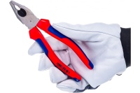 Плоскогубцы диэлектрические 180мм KNIPEX 1000В фосфатированные, VDE Арт. KN-0302180