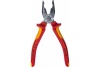 Плоскогубцы диэлектрические 180мм KNIPEX 1000В хром, VDE Арт. KN-0306180