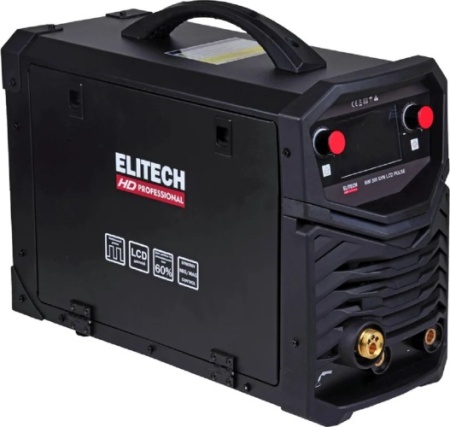 Полуавтомат Elitech HD WM 300 SYN LCD Pulse 50-300А 7кВт 0.8-1.2мм 380В Арт. WM 300 SYN LCD Pulse