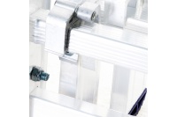 Лестница трехсекционная алюм. 3х9 252/419/588см Алюмет Арт. 5309