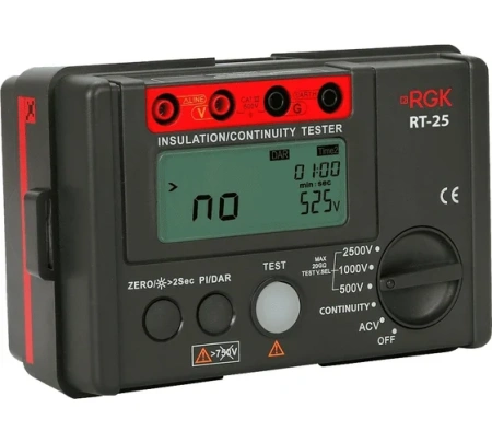 Мегаомметр RGK RT-25 Арт. 776523