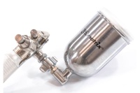 Краскопульт пневмат. Matrix для фини. раб. с верхню бачк. V=0,1 л, диам. сопла 0,5 мм Арт. 57318