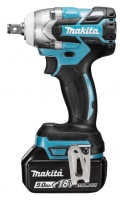 Гайковерт акк. уд. бесщ. Makita DTW285RTK 18V*5Ah Li-Ion 1/2" 280Нм, 1 акк и ЗУ Арт. DTW285RTK
