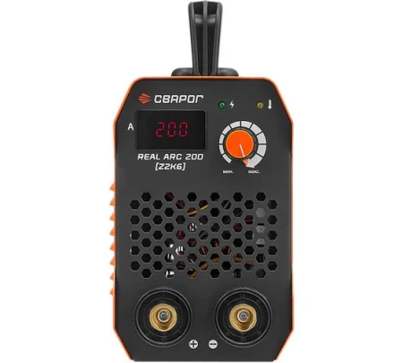 Инвертор СВАРОГ ARC 200 REAL (Z2K6) 20-200А 5.32кВт 1.6-4мм 220В Арт. Z2K6