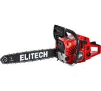 Бензопила Elitech ДМ ПБ 452 2.7л.с.18" 45см 0.325" 1.5мм 66зв Арт. ПБ 452 (E1611.013.00)
