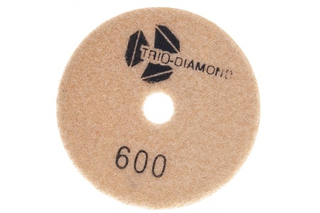 Круг шлифовальный АГШК (черепашка) Trio-Diamond 100мм 600 (мокрая шлифовка) Арт. 340600