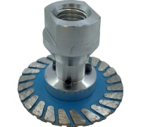 Диск алмазный Trio-Diamond 50*8*M14 Flange Турбо с фланцем, сух/мокр керамогранит Арт. FHQ440