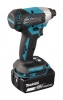 Шуруповерт акк уд Makita DTD157RTJ 18V*5.0Ah Li-Ion 140Нм, 2 АКБ и ЗУ Арт. DTD157RTJ