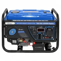 Генератор бенз ТСС SGG 3200EN Duplex 3,2/3,5кВт 220В электростартер Арт. 060019