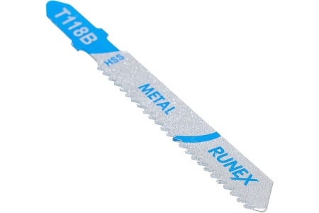 Пилки д/лоб по мет Runex T118B HSS 75х50мм 2шт/упак. Арт. 555002-2