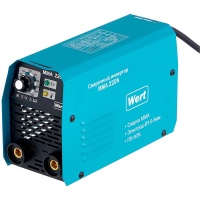 Инвертор WERT MMA 220N 20-220А 5.3кВт 1.6-5мм 130-260В Арт. MMA 220N