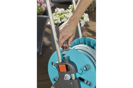 Тележка для шланга Gardena AquaRoll S 1/2"*40м 3/4"*25м 5/8"*30м Арт. 18500-20.000.00
