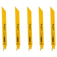 Полотно сабел. по мет. DeWALT DT2354-QZ 203х1.4мм S1022EF 5шт/упак. Арт. DT2354-QZ