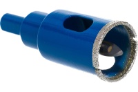 Сверло алмазное по стеклу и кафелю ЗУБР трубчатое, 25 мм Арт. 29850-25