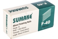 Гвоздь F-40 для F18/50 5000шт 1х1,25х40мм Sumake Арт. 31383