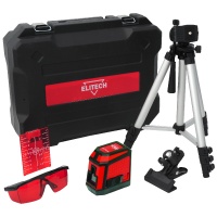 Нивелир лазерный Elitech ЛН 3К Промо 15м, 0,3мм/м, 2 луча, 1/4, кейс Арт. ЛН 3К Промо
