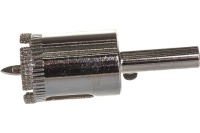 Коронка по стеклу и керамике 22х55 мм с центрирующим сверлом Vertextools Арт. 336-22-55