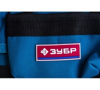 Сумка-пояс ЗУБР ЭКСПЕРТ одинарная, держатель для молотка, 9 карманов Арт. 38632