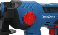 Перфоратор аккумуляторный DongCheng DCZC22(TYPE Z) SDS+ 20V 2.1Дж 3 реж.+зу(FFCL20-04)+ 2 АКБ(FFBL2040)+рюкзак Арт. DCZC22(TYPE Z) акция