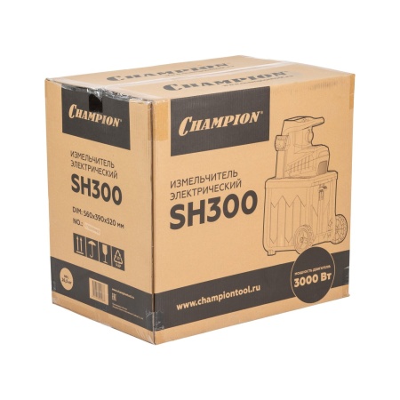 Измельчитель электрический Champion SH300 3кВт 45мм 60литра Арт. SH300