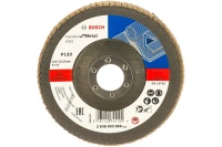 Круг лепестковый BOSCH 125мм K120 Standard for Metal вогнут Арт. 2608603659