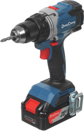 Дрель аккумуляторная уд DongCheng DCJZ06-13(TYPE FK) 20V*5Ah 120Нм 2 АКБ ЗУ кейс Арт. DCJZ06-13(TYPE FK)