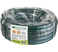 Шланг поливочный РОСТОК КЛАССИК 3/4" 15м 10бар, 3-х слойный армированный Арт. 40308-3/4-15_z01