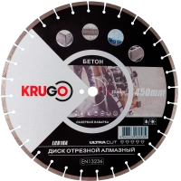 Диск алмазный KRUGO 450*25.4*3.8мм сегментый по бетону Арт. LCB18A