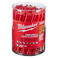 Маркер Milwaukee INKZALL для стройплощадки тонкий красный Арт. 48223170