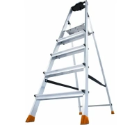 Стремянка алюминиевая KRAUSE Monto SEPURO 5 ступ. Арт. 127235