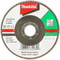Круг лепестковый 125х22мм,К60,д\ровн пов,д\кирп,б Makita Арт. D-28092