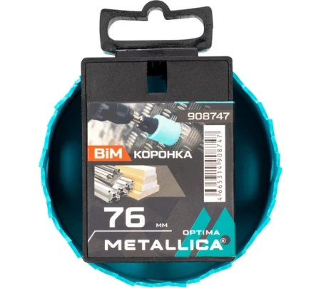 Коронка METALLICA Optima 76мм по мет/дер/пласт Арт. 908747