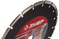 Диск алм ЗУБР 230мм УНИВЕРСАЛ сегм. Арт. 36610-230_z01