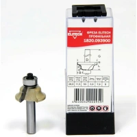 Фреза профильная 2 лезвия, хв-8мм, ф28.6мм, R3.96/11.5мм, с шарикоподшипником ф12.7мм ELITECH Арт. 1820.093900