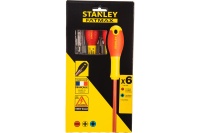 Набор 6 отверток Stanley FATMAX диэлектрических Арт. 0-65-443