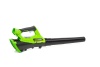 Воздуходув аккумуляторный GREENWORKS G40AB 40V 510 м.куб./ч без АКБ и ЗУ Арт. 2400807