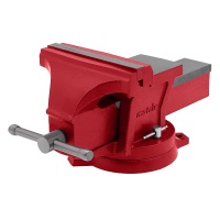 Тиски 200мм слесарные поворотные чугунные Matrix Арт. 18603