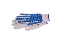 Перчатки х/б с ПВХ напылением "Шахматный облив", 10 класс Арт. 67713
