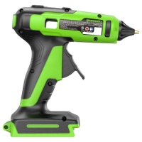  Пистолет клеевой акк.GREENWORKS  24V G24GLG,150°С,нагрев 90 сек,стержни 11 мм,антикапля,1х2Ач,ЗУ,кор(3502207CUA)