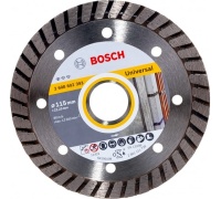 Диск алм BOSCH 115*22.2*2.0мм Stf Universal турбо сух. Б Кам. Абраз. Арт. 2608602393