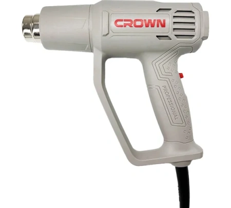 Фен технический CROWN CT19040 1.6кВт 300-550t 300-600л/мин ступ. регул. защит. от перег. Арт. CT19040