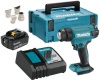 Фен аккумуляторный Makita DHG181RT1J 18V*5.0Ah Li-Ion, 1 АКБ и ЗУ Арт. DHG181RT1J