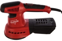 Шлифмашина эксц. Elitech МШЭ 0412Э 400Вт 125мм 12000-26000об/мин Арт. МШЭ 0412Э