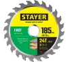 Диск пильный 185х30х24Т STAYER быстрый рез Арт. 3680-185-30-24_z01