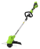 Триммер акк. GREENWORKS GD40LT 40V*4Ah Li-Ion 80см прямой вал 1 АКК и ЗУ Арт. 2112207UB