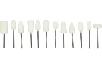 Набор насадок полировальных для гравера Vertextools 12 шт/упак Арт. 0987-1-12