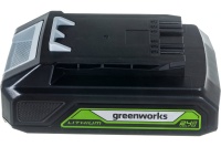 Аккумулятор GREENWORKS G24B2 24Вт 2.0А/ч Li-Ion Арт. 2926707