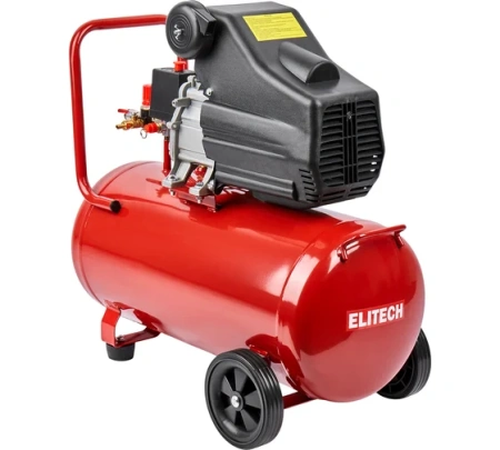 Компрессор Elitech ДМ КМ 200-50 50л 145л/мин 1.5 кВт коаксиальный масл Арт. КМ 200-50