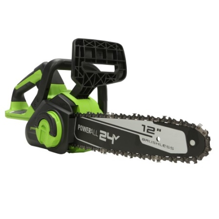 Пила акк. GREENWORKS GD24CS30 24V 12" 3/8" 1.1мм 45зв. без акк. и З/У Арт. 2007007