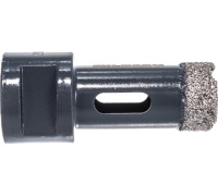 Коронка алмазная HILBERG 20мм M14 по керамограниту для УШМ (сухое сверление) Арт. HH620